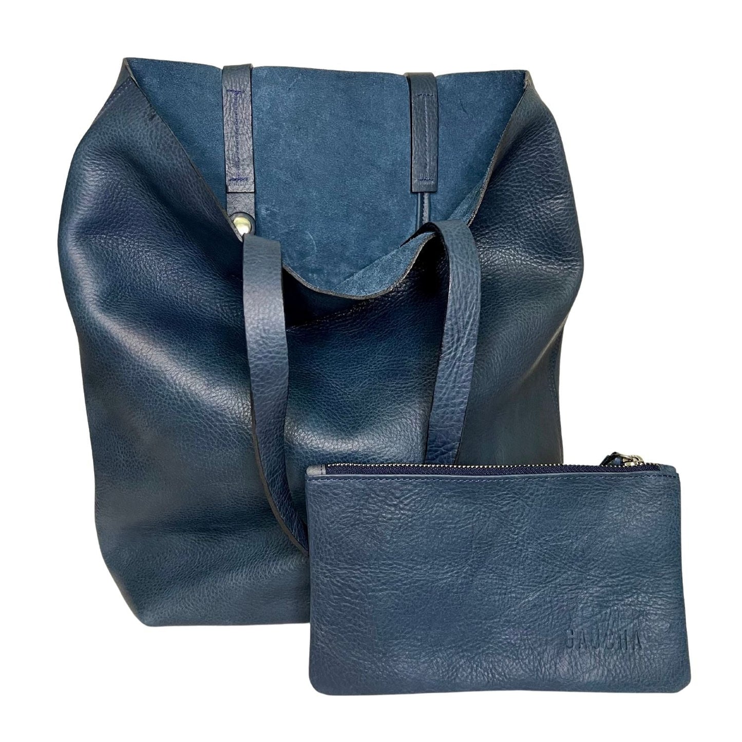 SALE | Ceibo Vertical Tote Blue