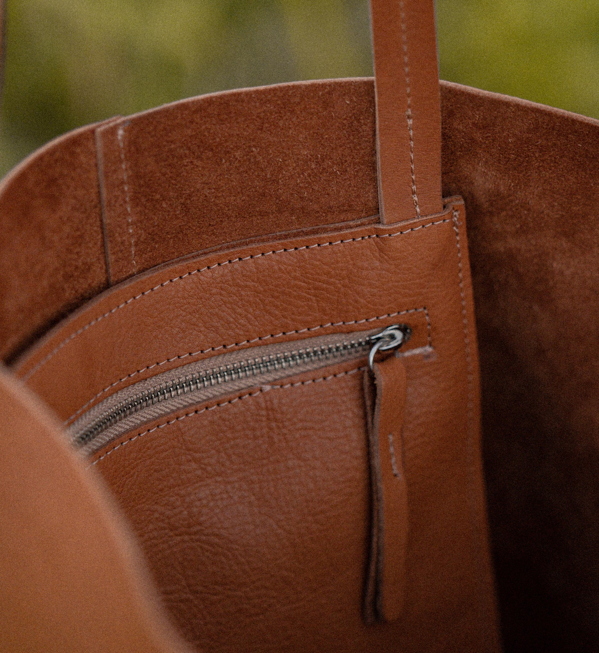 leather alma bag