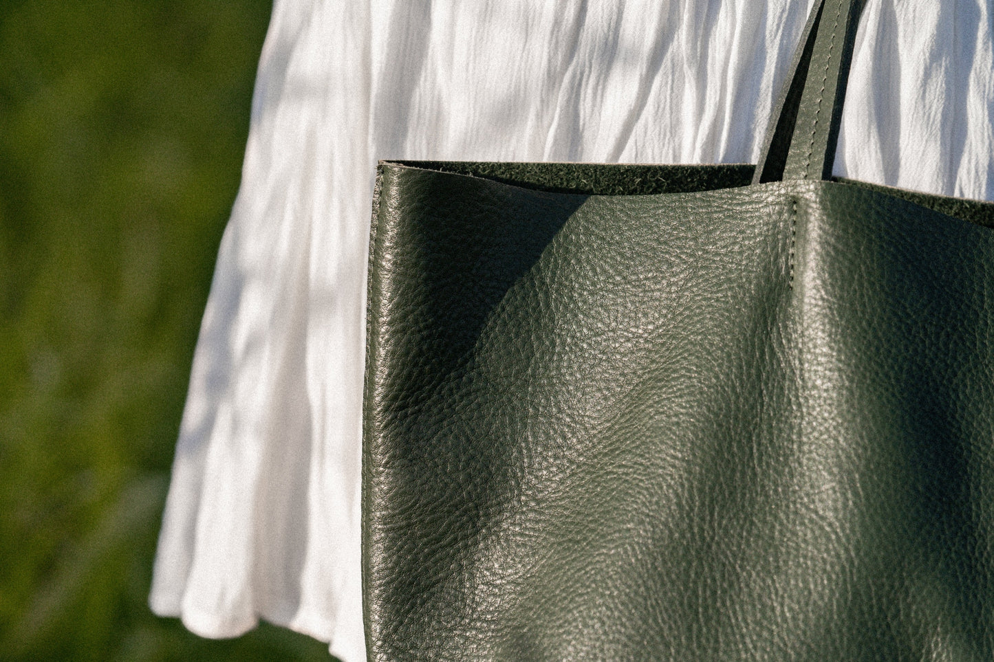 Forest Green Alma Tote